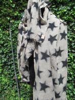 SJAAL merk BECK SONDERGAARD nieuw taupe kleur m. zwarte ster, Maat 46/48 (XL) of groter, Nieuw, Ophalen of Verzenden, Beck Sondergaard