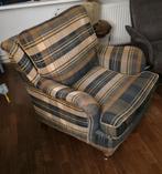 Fauteuil (Engelse ruit), Ophalen, Gebruikt, 75 tot 100 cm, Stof