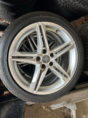 Banden en Velgen Set 18 inch vw audi beschikbaar voor biedingen