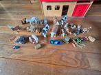 Schleich boerderijdieren met leuke houten speelboerderij, Verzamelen, Ophalen, Gebruikt, Boerderijdier, Beeldje of Figuurtje