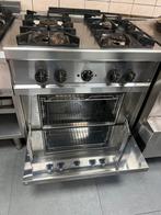 Fornuis 4 pits met oven - Horeca, Ophalen, Gebruikt, 60 cm of meer, Gas