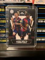 FC Barcelona - Iniesta & Lamine Yamal - Topps deco, Ophalen of Verzenden, Zo goed als nieuw, Buitenlandse clubs, Spelerskaart