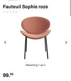4 supertoffe, heerlijk zittende roze eetkamer stoelen, Ophalen, Overige kleuren, Zo goed als nieuw, Vier