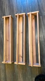 3x Ikea Flisat wandopberger, Ophalen, Zo goed als nieuw, Rechthoekig, 50 tot 100 cm