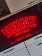 Heinz neon lichtreclame bord LED nieuw, Ophalen of Verzenden, Nieuw, Lichtbak of (neon) lamp