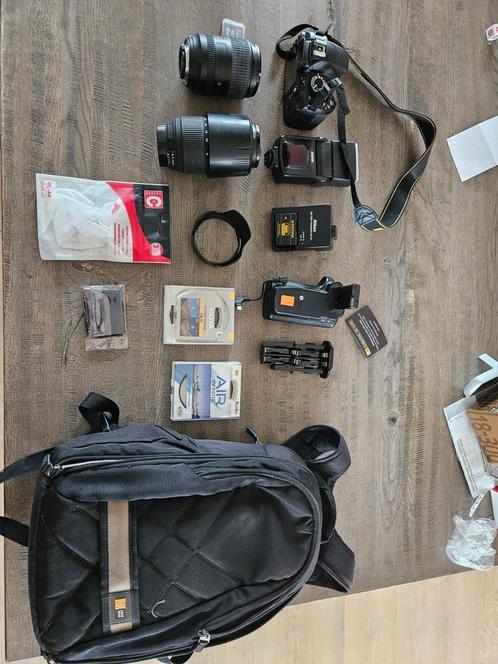 nikon D3100 incl toebehoren, Audio, Tv en Foto, Fotocamera's Digitaal, Zo goed als nieuw, Nikon, 8 keer of meer, Ophalen of Verzenden