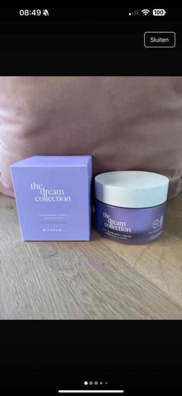 Rituals Limited edition dream collection kaars + bodycream beschikbaar voor biedingen