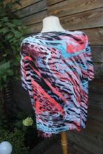 Tuniek blauw/ rood/ wit Magna mt XXL Vaste prijs AANBIEDING, Kleding | Dames, Blouses en Tunieken, Blauw, Maat 46/48 (XL) of groter