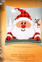 Cado vervaco diverse borduurpakketten kussens   KERST, Hobby en Vrije tijd, Borduren en Borduurmachines, Ophalen of Verzenden