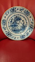 Groot wandbord delfts blauw, Antiek en Kunst, Ophalen