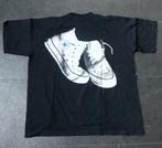 Converse All Stars shirt zwart t-shirt vintage, Verzamelen, Ophalen of Verzenden, Gebruikt, Overige typen