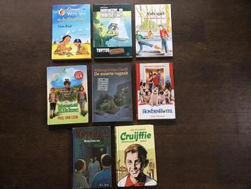 8 gebonden jeugdboeken o.a. Lydia Rood - Paul van Loon etc. beschikbaar voor biedingen