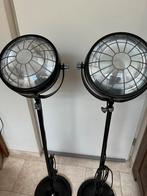 Vloerlampen IKEA Svartnora, steig, in hoogte verstelbaar, Huis en Inrichting, Lampen | Vloerlampen, Ophalen, Metaal, 150 tot 200 cm