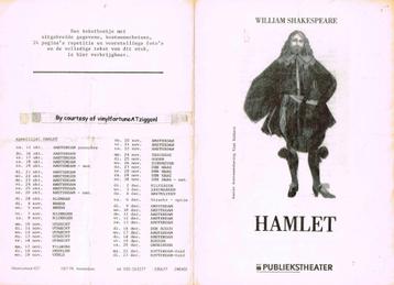 Publiekstheater:"HAMLET" uit oktober 1988 met Pierre Bokma beschikbaar voor biedingen