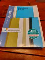 Basisboek Recht, Ophalen of Verzenden, Zo goed als nieuw, Sociale wetenschap