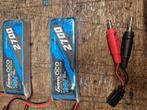 2 lipo zender accu's 2s 2700 mah, Elektro, Gebruikt, Ophalen of Verzenden, Schaal 1:10