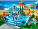 Playmobil Openluchtwaterbad met Glijbaan - 4858 (mist wat), Kinderen en Baby's, Speelgoed | Playmobil, Complete set, Gebruikt