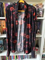 H&m blouse bloemen, Kleding | Dames, Blouses en Tunieken, Ophalen of Verzenden, Zo goed als nieuw, Maat 46/48 (XL) of groter