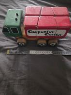 Oud Houten Speelgoed Vrachtwagen - Made in Great Britain, Antiek en Kunst, Antiek | Speelgoed, Ophalen of Verzenden