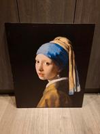 Meisje met de Parel, Huis en Inrichting, Woonaccessoires | Schilderijen, Tekeningen en Foto's, 50 tot 75 cm, Ophalen of Verzenden