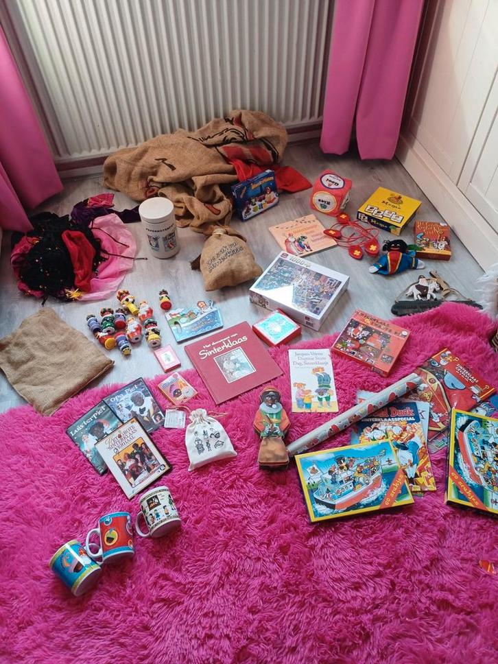 Groot Zwarte Pieten Spullen Pakket, Kinderen en Baby's, Speelgoed | Overig, Gebruikt, Jongen of Meisje, Ophalen of Verzenden
