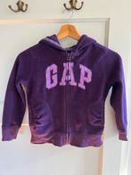Mooie paarse meisjes fleece jas met glitters, Gebruikt, Meisje, Ophalen of Verzenden, GAP