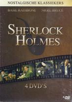 Sherlock Holmes Nostalgische 4 dvd box, Sealed Ned. Ondert., Cd's en Dvd's, Dvd's | Tv en Series, Boxset, Thriller, Ophalen of Verzenden