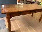 Oude Eikenhouten Eettafel met Lades - 187cm Lang, Ophalen