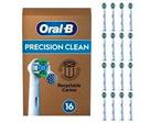 16x Oral-B Opzetborstels Precision Clean, Ophalen of Verzenden, Nieuw, Opzetborstel