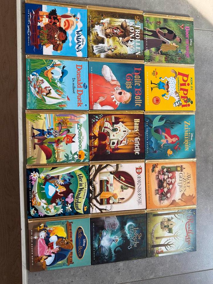 Gouden Boekjes Disney en Efteling - Collectie, Boeken, Kinderboeken | Jeugd | onder 10 jaar, Gelezen, Sprookjes, Ophalen of Verzenden