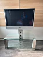 Tv meubel gehard glas op wielen (sonorous), 50 tot 100 cm, Glas, 25 tot 50 cm, 100 tot 150 cm