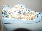 Versace jeans couture sneakers wit gouden barok print 39, Kleding | Dames, Verzenden, Wit, Sneakers of Gympen, Versace