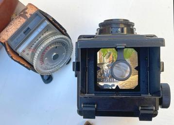 Lubitel 2 (LOMO) incl. lichtmeter, riem en foedraal beschikbaar voor biedingen