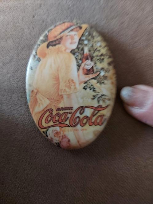 Vintage Coca-Cola Zakspiegel, Antiek en Kunst, Antiek | Woonaccessoires, Ophalen of Verzenden