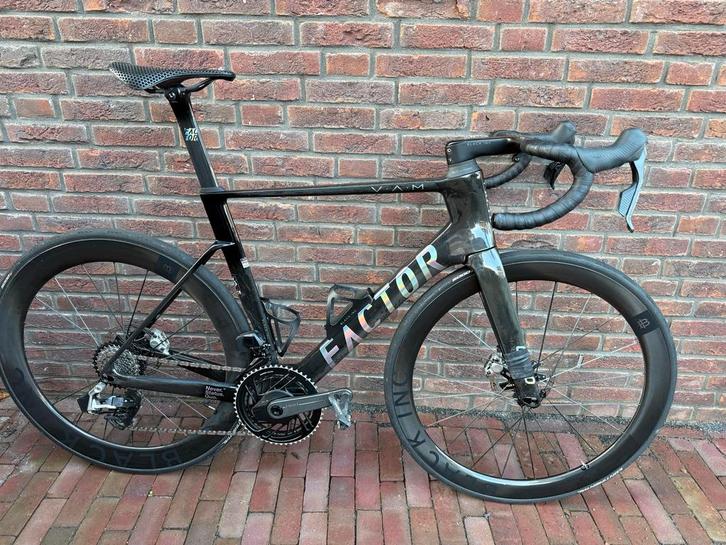 Factor Ostro Vam 2.0 - Sram Red E1 - 56cm, Fietsen en Brommers, Fietsen | Racefietsen, Zo goed als nieuw, Heren, Overige merken