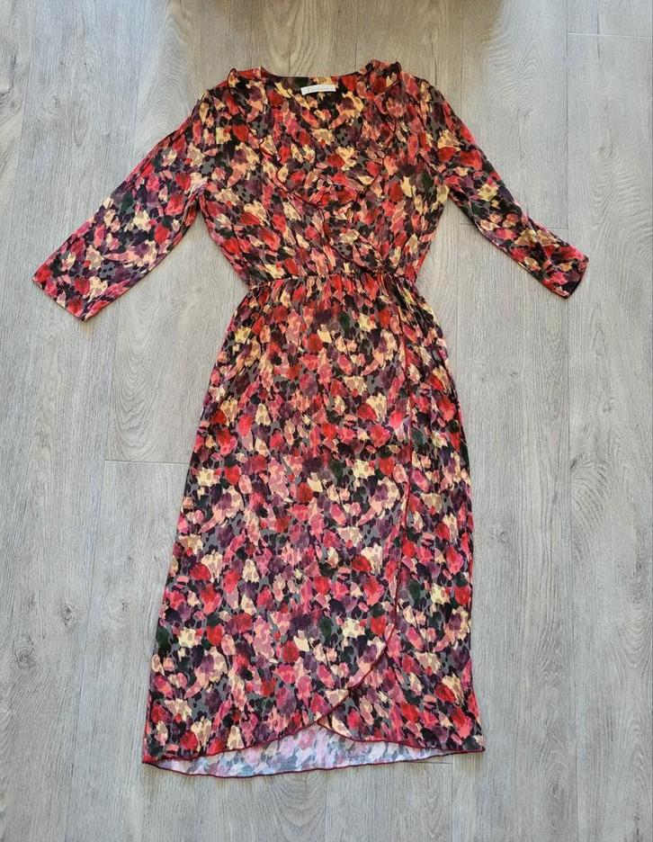 Freebird jurk, meerkleurig z.g.a.n., Kleding | Dames, Jurken, Zo goed als nieuw, Maat 36 (S), Overige kleuren, Onder de knie, Ophalen of Verzenden