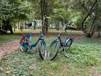 2 vintage vouwfietsen 20inch, Gebruikt, 18 tot 20 inch, Deels opvouwbaar, Ophalen