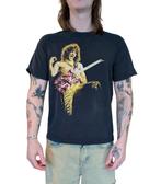 2000s Eddie Van Halen VH Vintage Tee – Size Medium, Zwart, Anvil, Zo goed als nieuw, Anvil