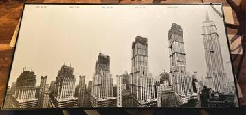 Ingelijste foto bouw Empire State Building 1930 beschikbaar voor biedingen