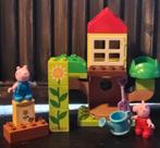 Lego duplo peppa pig tuin en boomhut set, Ophalen of Verzenden, Zo goed als nieuw, Duplo