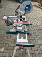 Bosch afkortzaag GCM 800 CJ met origineel onderstel, Doe-het-zelf en Verbouw, Ophalen, Zo goed als nieuw, Afkortzaag, 30 tot 70 mm