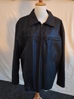 Nieuwe leren herenjas 2XL, Kleding | Heren, Jassen | Winter, American Base, Zwart, Nieuw, Overige maten