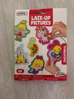 Figuurtjes rijgspel thema prinses / unicorn / zeemeermin, Ophalen of Verzenden, Zo goed als nieuw