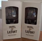 2 Tripel LeFort glazen in geschenkverpakking - NIEUW, Ophalen of Verzenden, Nieuw, Glas of Glazen, Overige merken