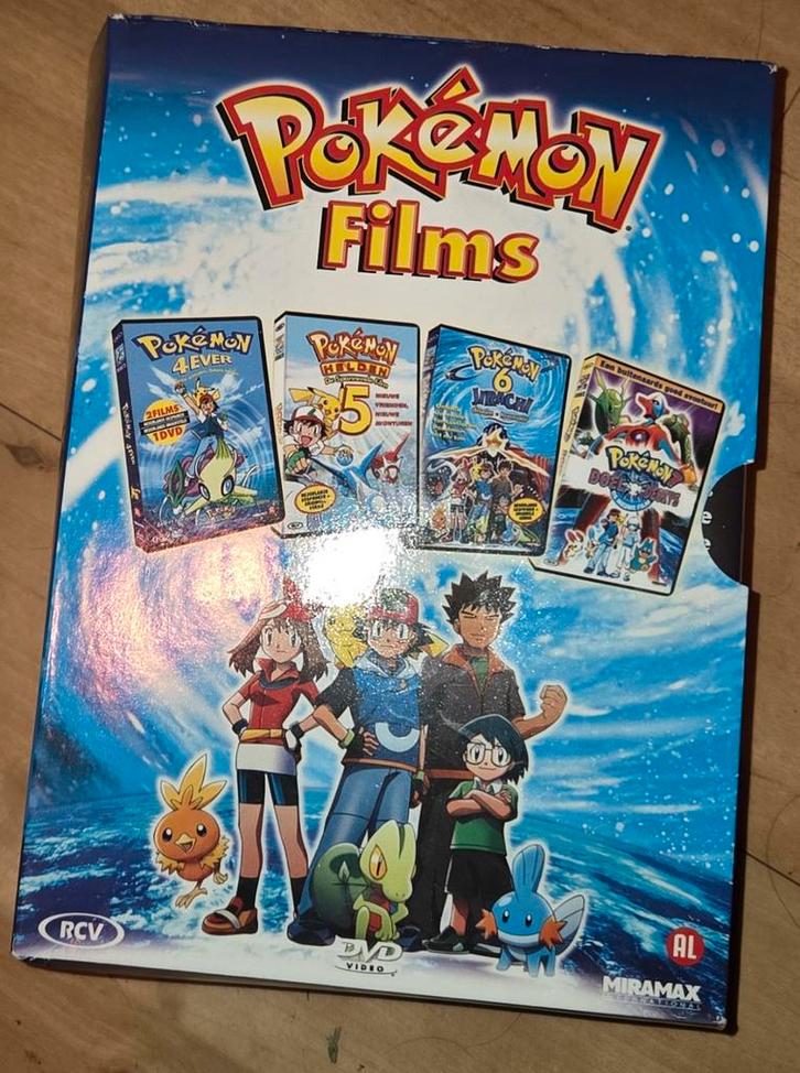 Pokemon Film Box 4 t/m 7 (DVD) - Nederlandstalig, Cd's en Dvd's, Dvd's | Kinderen en Jeugd, Ophalen of Verzenden