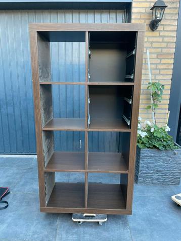 Ikea Kallax 8 vakken Open kast - OPKNAPPER gebruikt expedit beschikbaar voor biedingen