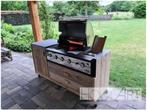 Buitenkeuken Boretti Luxe met lades en deuren steigerhout, Tuin en Terras, Buitenkeukens, Houtskool, Vrijstaand, Info@hout-art.nl