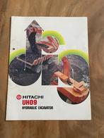 Hitachi UH09 graafmachine folder, Verzenden, Zo goed als nieuw, Overige merken