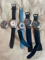 Diverse Swatch horloges heren/dames, Gebruikt, Staal, Polshorloge, Ophalen of Verzenden