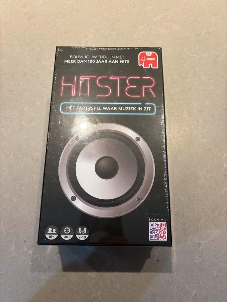 Hitster - Nieuw in verpakking, gesealed!, Hobby en Vrije tijd, Gezelschapsspellen | Bordspellen, Nieuw, Ophalen of Verzenden